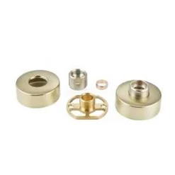 Spey Series 2 Brushed Brass Dual Head Thermostatic Shower Kit - Highlife Bathrooms 20 Spey Series 2 Brushed Brass Dual Head Thermostatic Shower Kit - Highlife Bathrooms -Burling Shower Shop 13999TR