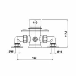 Ergo Manual Concealed Shower Valve - Single Outlet - Sagittarius 6 Ergo Manual Concealed Shower Valve - Single Outlet - Sagittarius -Burling Shower Shop 2 9