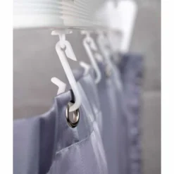 Bendi Curtain Track - White - Euroshowers -Burling Shower Shop 688 10 flexi krokar web 1280x1280px