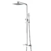Niagara Observa Chrome Square Twin Shower Head Set