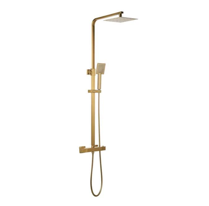 Niagara Observa Brass Square Twin Shower Head Set 2 Niagara Observa Brass Square Twin Shower Head Set - Image 2