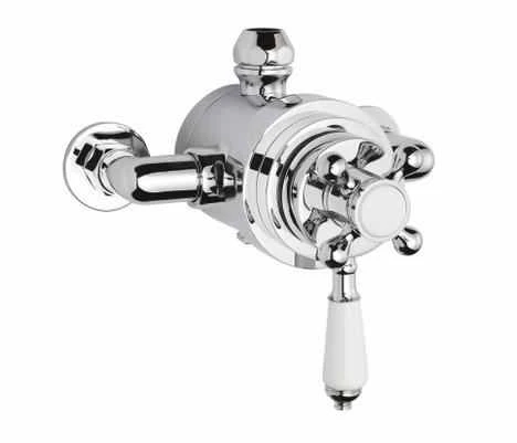 Traditional Victorian Thermostatic Shower Valve Nuie 1 Traditional Victorian Thermostatic Shower Valve Nuie