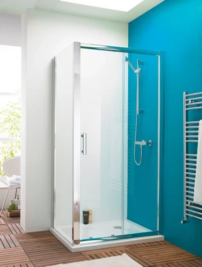 Nuie Pacific 1400mm Sliding Shower Door 1 Nuie Pacific 1400mm Sliding Shower Door