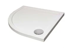 Aquaglass+ Sphere 1000x1000mm One Door Black Glass Quadrant Shower Enclosure -Burling Shower Shop Aquaglass Designer 45mm Quad Shower Tray