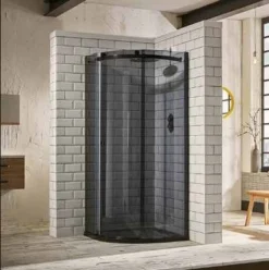 Aquaglass+ Sphere 1200 X 900mm Left Hand One Door Tinted Glass Offset Quadrant Shower Enclosure