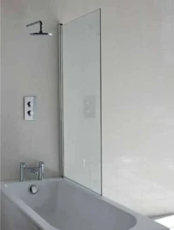 Cleargreen Hinged Bath Shower Screen 1450 X 850mm