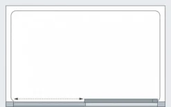 Lakes 1200mm Sliding Shower Door, Classic Collection 7 Lakes 1200mm Sliding Shower Door, Classic Collection -Burling Shower Shop Framed Lakes Slider Door Spec 16