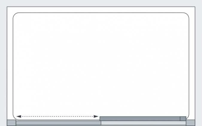 Lakes 1800mm Semi-Frameless Sliding Shower Door, Classic Collection 2 Lakes 1800mm Semi-Frameless Sliding Shower Door, Classic Collection - Image 2