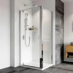 Roman Haven8 760mm Pivot Shower Door 5 Roman Haven8 760mm Pivot Shower Door -Burling Shower Shop H4P10CS H4R8CS 2 1