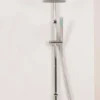 Troon Overhead Twin Shower Rigid Riser Kit - Highlife Bathrooms