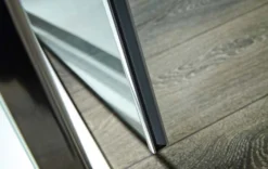 Scudo S8 Hinged Shower Door Enclosure - 1000mm -Burling Shower Shop Hinge door side panel side right bottom 1