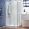 Kinedo Kineprime Glass Sliding Shower Pod - 800 X 800mm