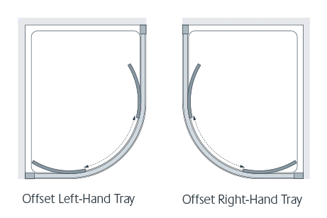 Lakes Classic 1200 X 900 Easy-Fit White Offset Quadrant Shower Enclosure 3 Lakes Classic 1200 X 900 Easy-Fit White Offset Quadrant Shower Enclosure - Image 3