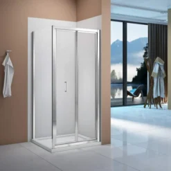 Merlyn Vivid Boost 800mm Bi-fold Door 6 Merlyn Vivid Boost 800mm Bi-fold Door -Burling Shower Shop MER BOOST BIFOLD 3 RM 1156x742