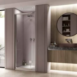 Kudos Pinnacle 8 760mm Hinged Shower Door For Recess - Right Hand