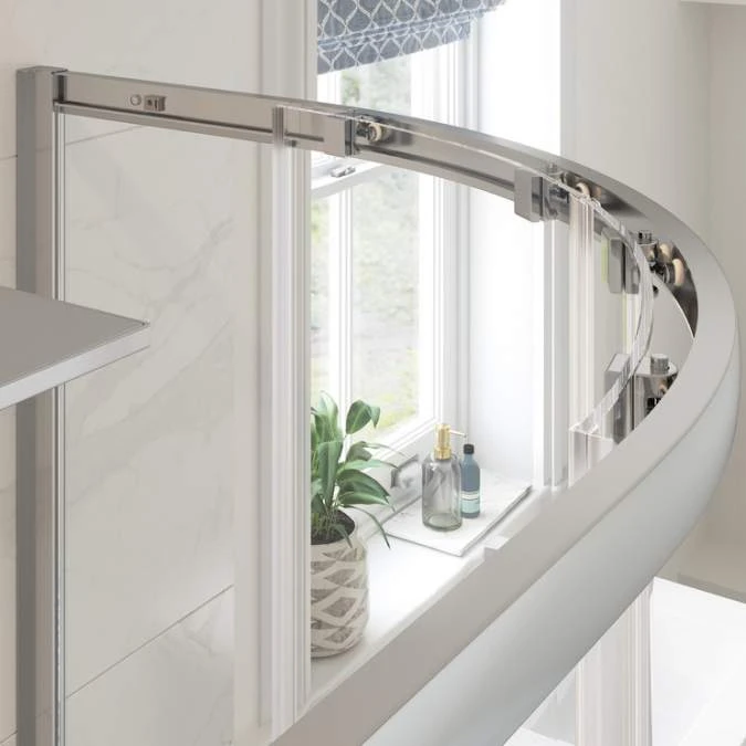 Prime 1200 X 900mm 2 Door Offset Quadrant Shower Enclosure 2 Prime 1200 X 900mm 2 Door Offset Quadrant Shower Enclosure - Image 2