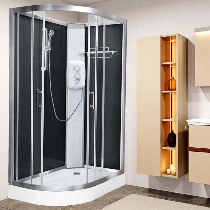 Vidalux Pure E 1200 Shower Cabin 1200 X 800mm With Electric Shower 4 Vidalux Pure E 1200 Shower Cabin 1200 X 800mm With Electric Shower - Image 4