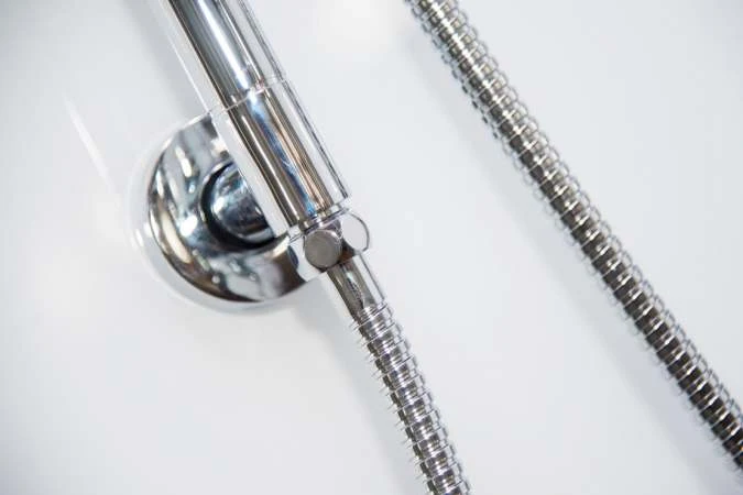 Vidalux Pure 1200 Hydro Massage Shower Cabin - 1200 X 800mm - Left Handed - White 9 Vidalux Pure 1200 Hydro Massage Shower Cabin - 1200 X 800mm - Left Handed - White - Image 9