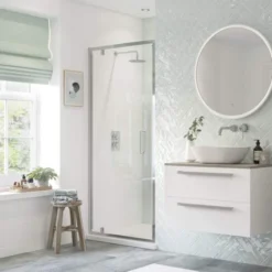 Relax 800mm Pivot Door Shower Enclosure