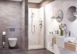 Roman Innov8 900mm Pivot Door For Alcove Fitting