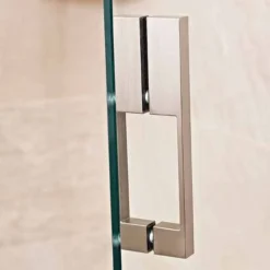 Roman Liberty 800mm Hinged Door For Corner & Optional Side Panel - 10mm Glass 7 Roman Liberty 800mm Hinged Door For Corner & Optional Side Panel - 10mm Glass -Burling Shower Shop Roman Liberty Hinged Door Brushed Nickel 2
