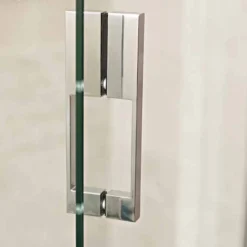 Roman Liberty 760mm Hinged Door For Corner & Optional Side Panel - 10mm Glass 7 Roman Liberty 760mm Hinged Door For Corner & Optional Side Panel - 10mm Glass -Burling Shower Shop Roman Liberty Hinged Door Chrome 1
