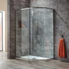 Scudo S8 Single Door 1000 X 800mm Offset Quadrant Shower Enclosure