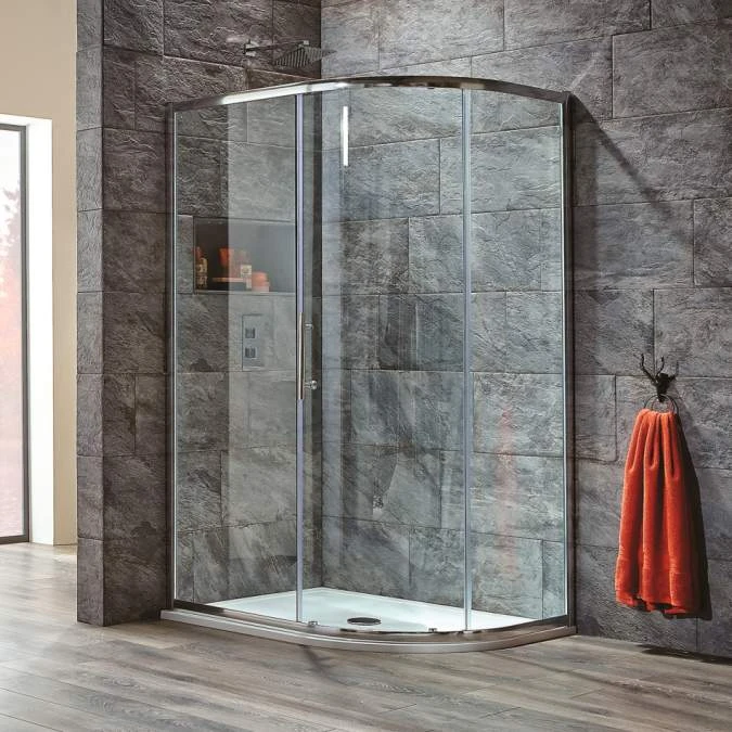 Scudo S8 Single Door 1000 X 800mm Offset Quadrant Shower Enclosure 1 Scudo S8 Single Door 1000 X 800mm Offset Quadrant Shower Enclosure