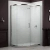 Sommer8 900 X 760mm Single Door Offset Quadrant Shower Enclosure