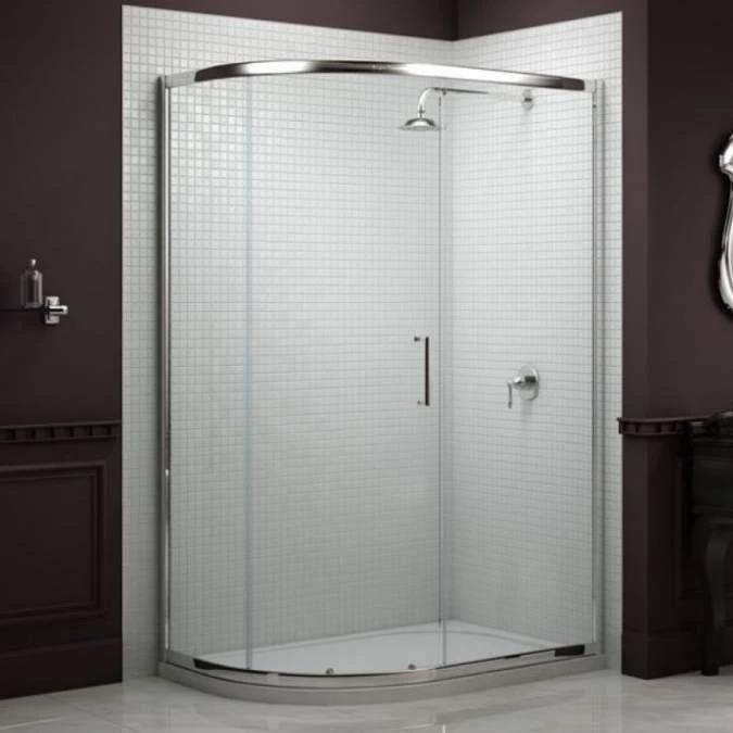 Sommer8 1200 X 800 Single Door Offset Quadrant Shower Enclosure 1 Sommer8 1200 X 800 Single Door Offset Quadrant Shower Enclosure