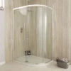 Sommer6 1200 X 800 Single Door Offset Quadrant Shower Enclosure