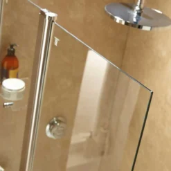 Sommer Extended Square Bath Screen With Fixed Panel 6 Sommer Extended Square Bath Screen With Fixed Panel -Burling Shower Shop Square screen inset 1 RT