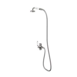Burlington Tay Deck Mounted Traditional Bath Shower Mixer Tap Rigid Riser - Fixed Head - BT2DS 13 Burlington Tay Deck Mounted Traditional Bath Shower Mixer Tap Rigid Riser - Fixed Head - BT2DS -Burling Shower Shop V27