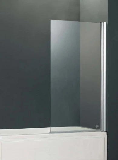 Vessini E Series One Part Bath Shower Screen 800 X 1410 X 6mm 1 Vessini E Series One Part Bath Shower Screen 800 X 1410 X 6mm