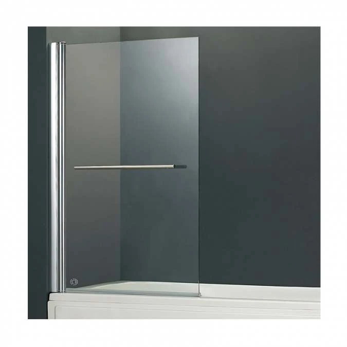 Vessini E Series One Part Bath Shower Screen 800 X 1410mm With Towel Bar 2 Vessini E Series One Part Bath Shower Screen 800 X 1410mm With Towel Bar - Image 2