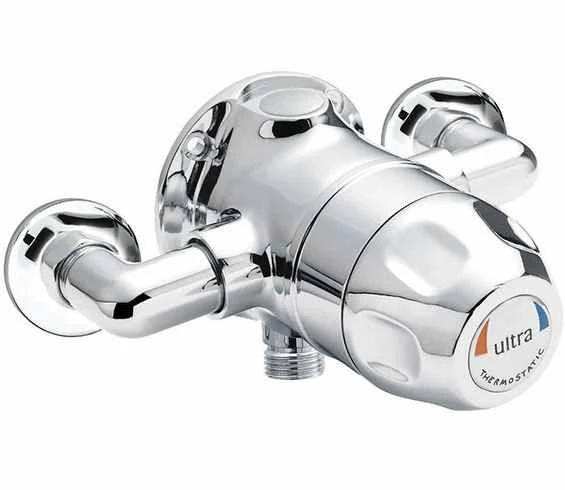 Exposed Sequential Thermostatic Shower Valve - Nuie 1 Exposed Sequential Thermostatic Shower Valve - Nuie