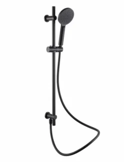 Black Dual Concealed Shower Kit Including Valves, Hand Set, Fixed Head & Arm - The White Space 8 Black Dual Concealed Shower Kit Including Valves, Hand Set, Fixed Head & Arm - The White Space -Burling Shower Shop WSV003B