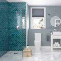 Supreme 1400mm Wetroom Panel & Support Bar 9 Supreme 1400mm Wetroom Panel & Support Bar -Burling Shower Shop Wetroom Glass Supreme 8