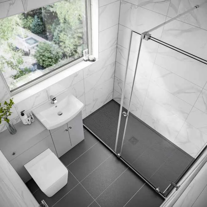 1200mm Sliding Wetroom Screen - Rolla 8 By Aquadart 2 1200mm Sliding Wetroom Screen - Rolla 8 By Aquadart - Image 2
