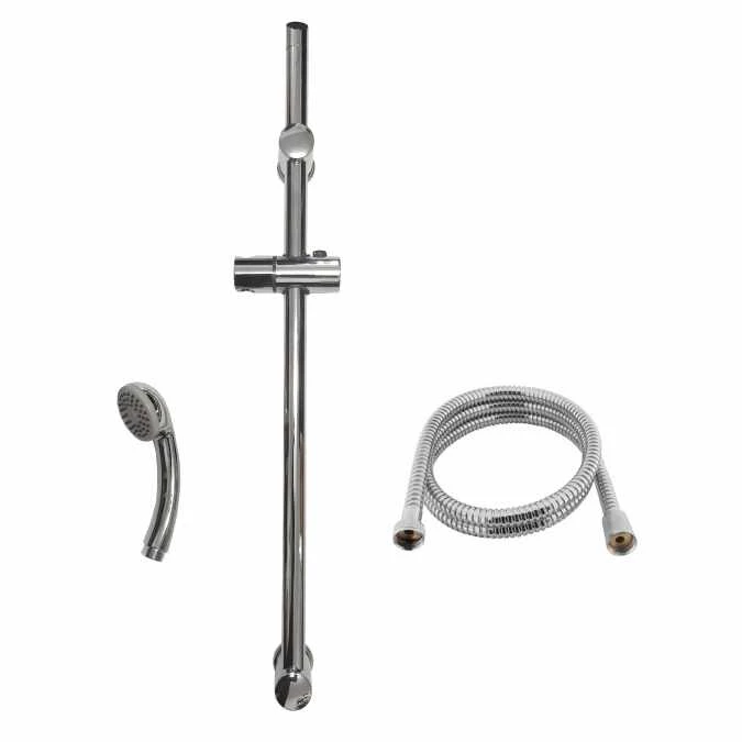 ASP Shower Riser Rail Inc Shower Hand Set & Hose - 13011 1 ASP Shower Riser Rail Inc Shower Hand Set & Hose - 13011