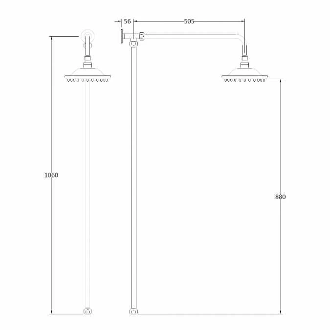 Bayswater Traditional Fix Rigid Riser Kit 2 Bayswater Traditional Fix Rigid Riser Kit - Image 2
