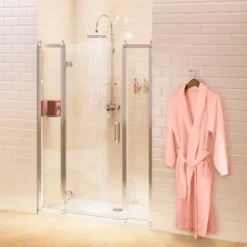 900mm - Traditional Hinged Shower Door - Burlington - C21