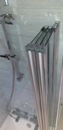 Four Fold Bath Screen - 1450 X 886mm - Cleargreen 7 Four Fold Bath Screen - 1450 X 886mm - Cleargreen -Burling Shower Shop cleargreen bs5 2