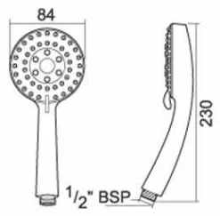 Triton Dene Cool Touch Thermostatic Bar Mixer Shower - Low Pressure 9 Triton Dene Cool Touch Thermostatic Bar Mixer Shower - Low Pressure -Burling Shower Shop dene shower head tech