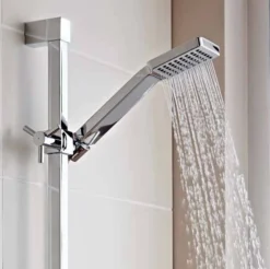 Element Thermostatic Concealed Shower Valve With Riser Rail Kit - Kartell UK 5 Element Thermostatic Concealed Shower Valve With Riser Rail Kit - Kartell UK -Burling Shower Shop element handset