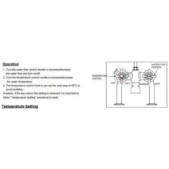 Burlington Tay Deck Mounted Traditional Bath Shower Mixer Tap Rigid Riser - Fixed Head - BT2DS 17 Burlington Tay Deck Mounted Traditional Bath Shower Mixer Tap Rigid Riser - Fixed Head - BT2DS -Burling Shower Shop tay temp tech drawing 1