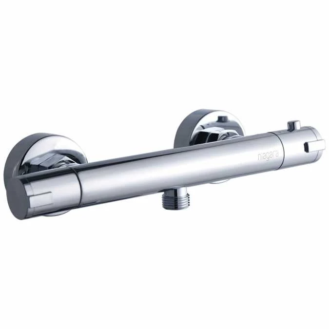 Niagara Equate Thermostatic Round Bar Mixer Valve - 1 1 Niagara Equate Thermostatic Round Bar Mixer Valve - 1