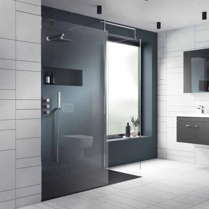 900mm Walk In Shower Screen - Nuie 1 900mm Walk In Shower Screen - Nuie